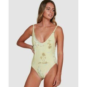 Billabong BNWT M i Babe One Piece Lemongrass Womens Size 8